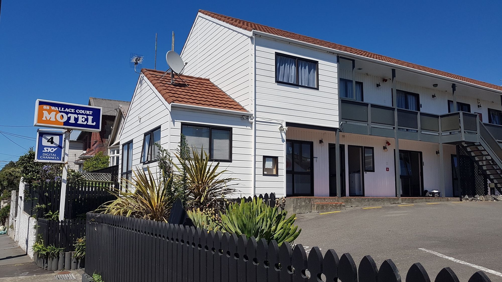 88 Wallace Court Motel Wellington Eksteriør billede